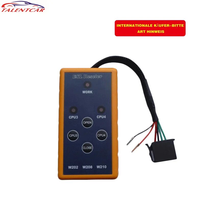 ESL Resetter For BENZ Erase EEPROM Memory In Old Type ESL W202 208 210 ESL RESETER Unlocking