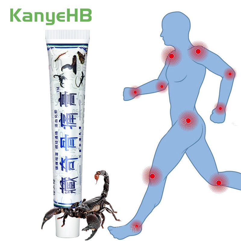 restoratives﹊1pcs Scorpion Venom Pain Relief Ointment Knee Joint Back
