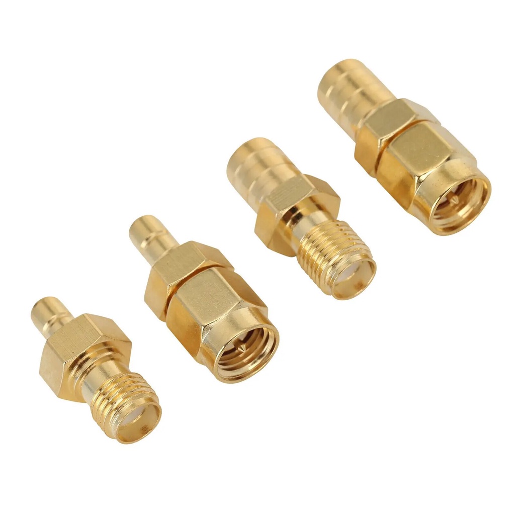 ☄Car Antenna SMA Adapter Antennas Coaxial Cable Converter 4pcs/Set For