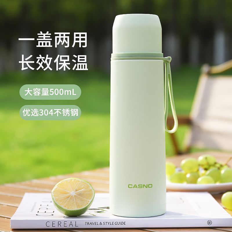 Thermos cup para sa mga babae, malaking kapasidad na 304 hindi