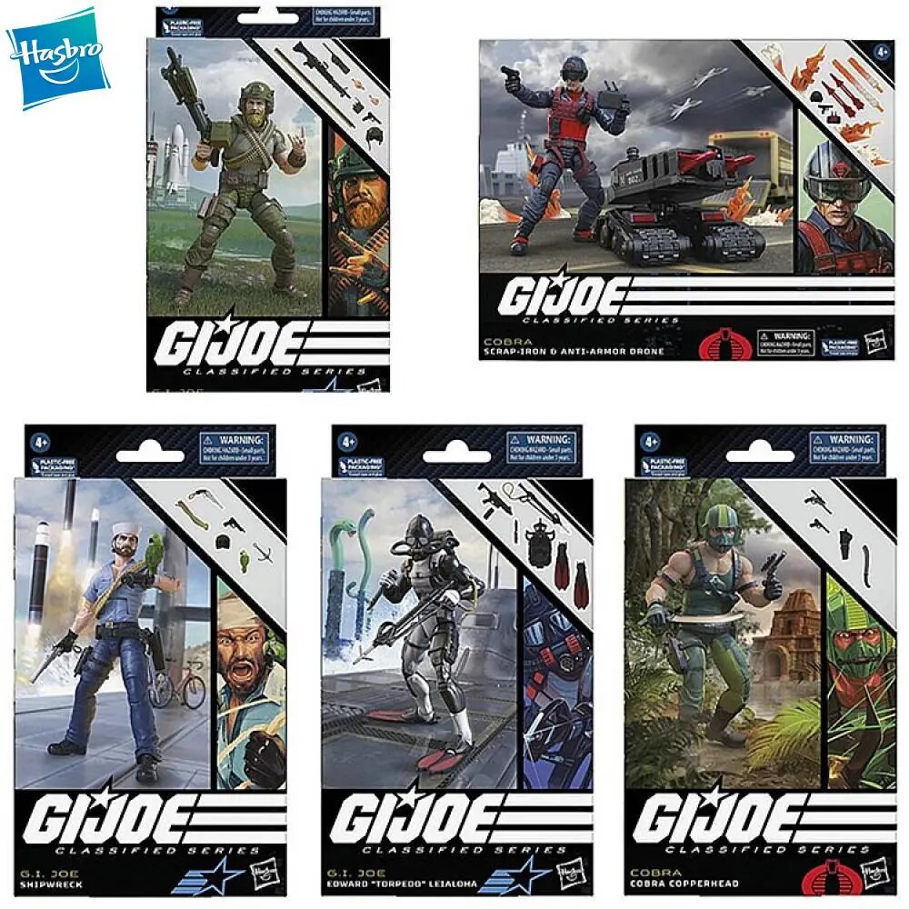 Hasbro G.I. Joe Classified Series Copperhead Rock N Roll Torpedo ...