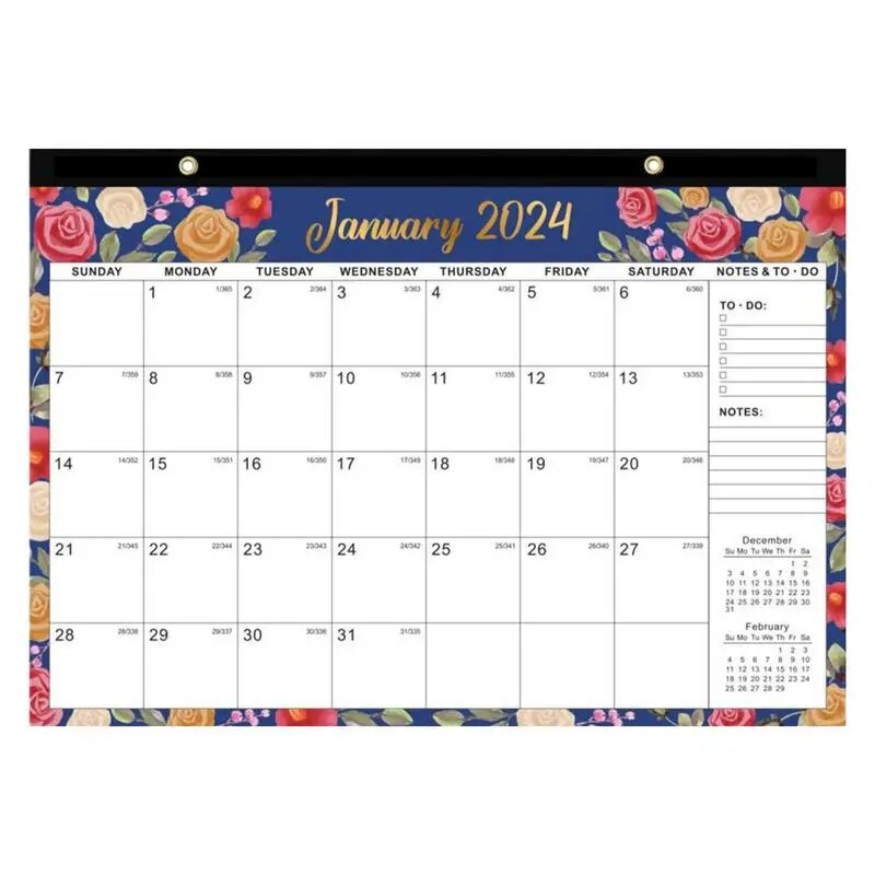 Desk Top Calendar 2024 Calendar Planner For 18 Months Planning Large