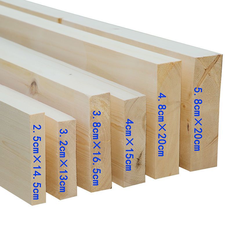 Rubber Wood Board Pine Solid Wood Pine Board Floor Stair Board