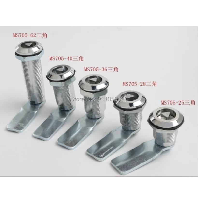 ☃XJJMS705 Longer version Triangular lock Gas Meter Lock Key Gas