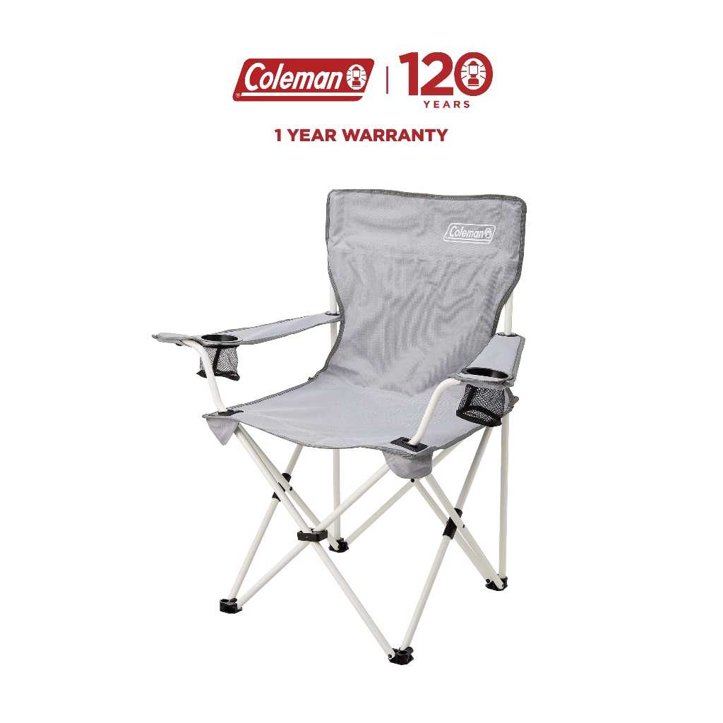 Coleman Foldable and Lightweight QuadStyle Arm Chair with Arm Rest