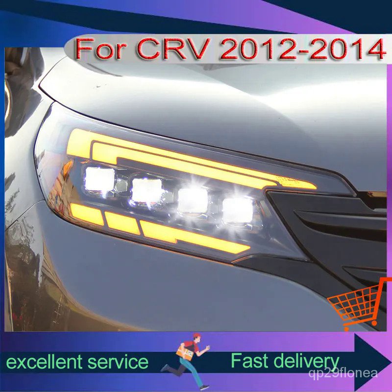 Headlights For 20122014 Honda CRV Automobile Assembly Retrofitted