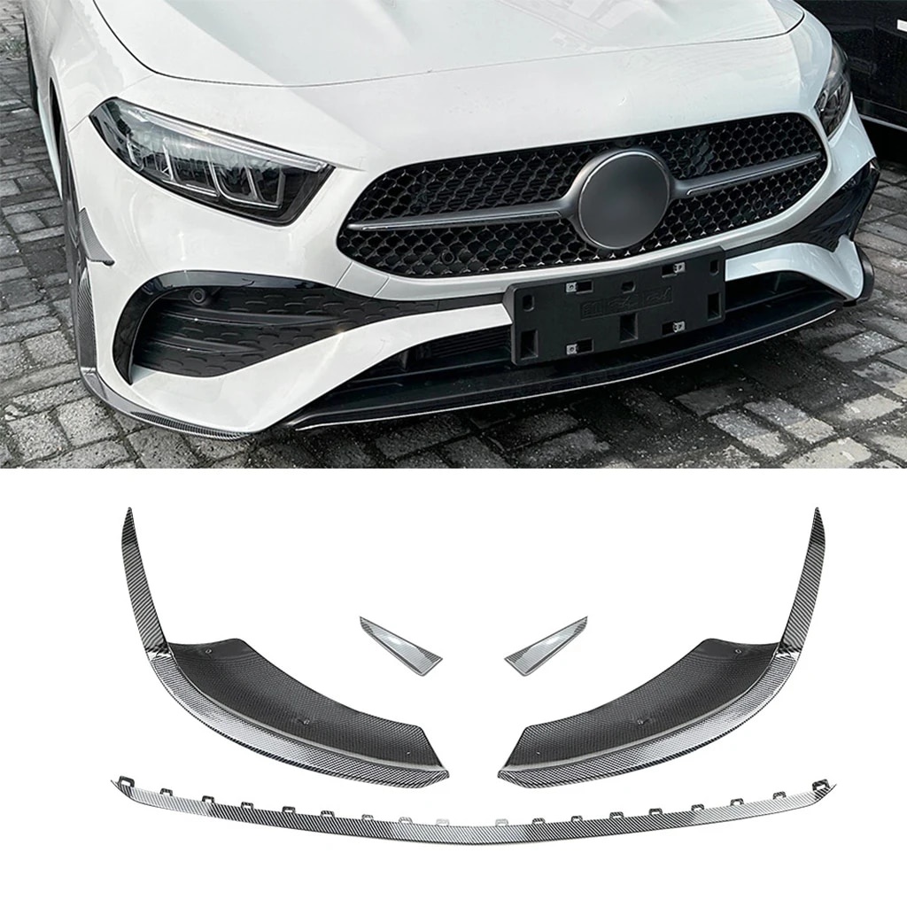 Lot De 3 Becquets Avant W177 Pour Mercedes Benz Classe A W177 A180 A200