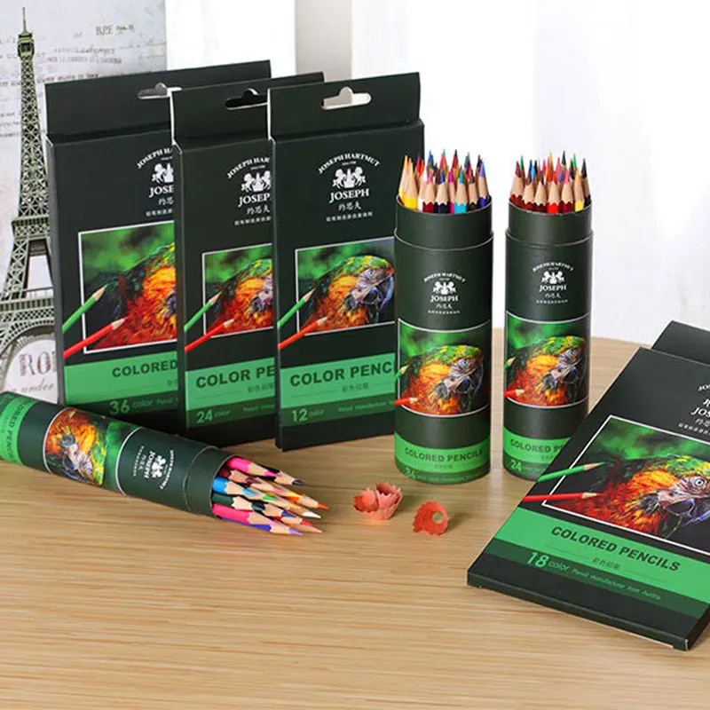 Joseph 12 18 24 Color Wood Color Pencil Set Artist Oil Painting Color 