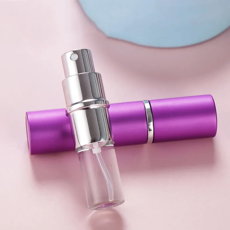 ღ5ml Mini Perfume Container Refillable Empty Spray Bottle Perfume ...