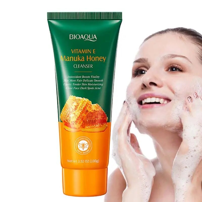 Vitamin E Cleanser Gentle Cleaning Honey Essence Facial Cleanser