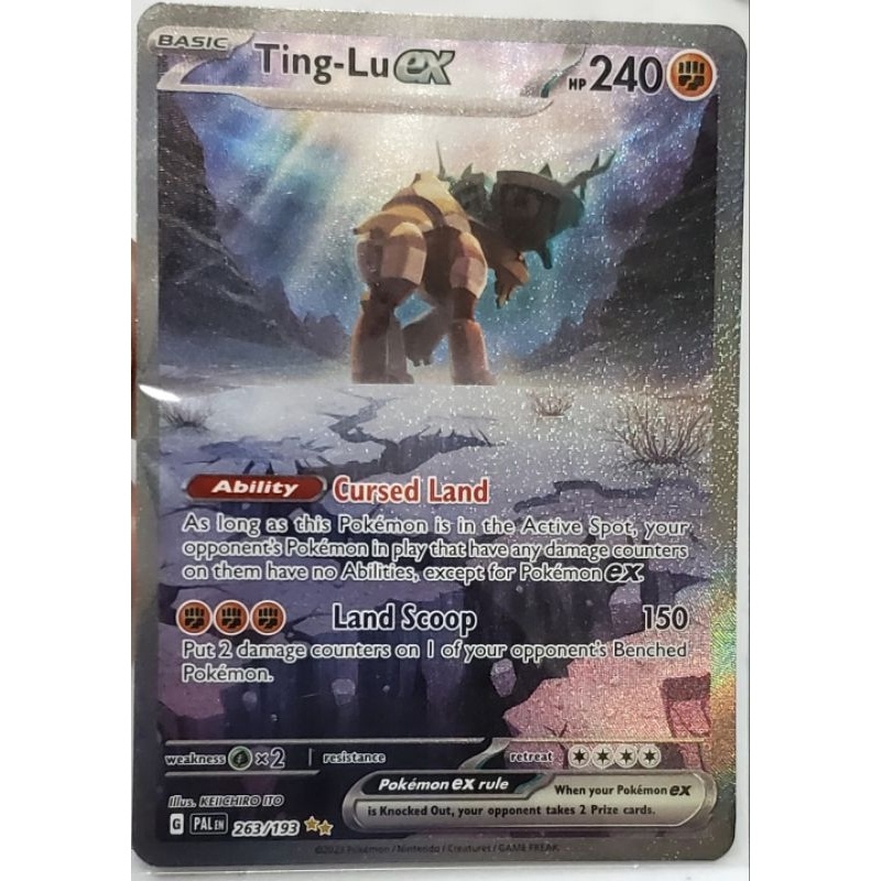 Ting-Lu Ex – 263/193 – SV02: Paldea Evolved – Aldebarán TCG
