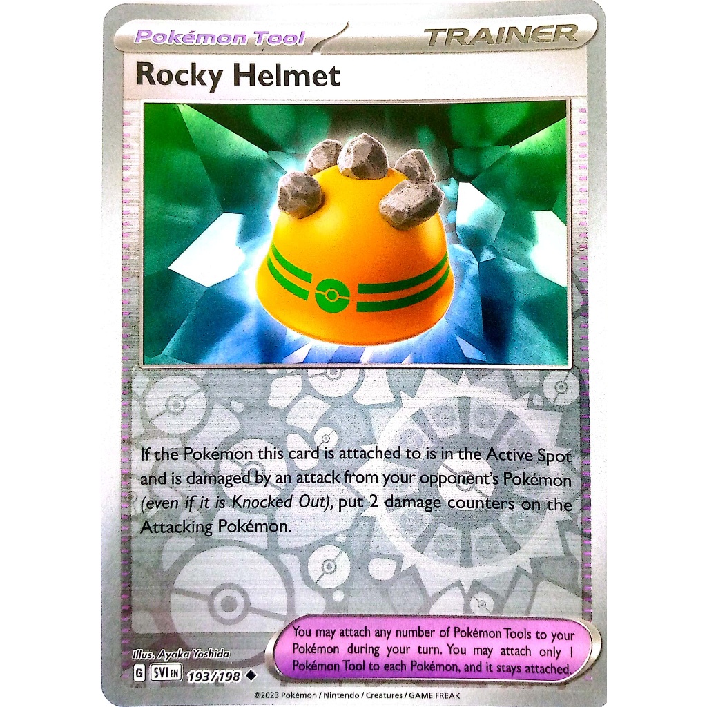 rocky helmet pokemon card Shop Rare & Individual Pokémon Cards | Your Ultimate Pokémon TCG Store main image 1