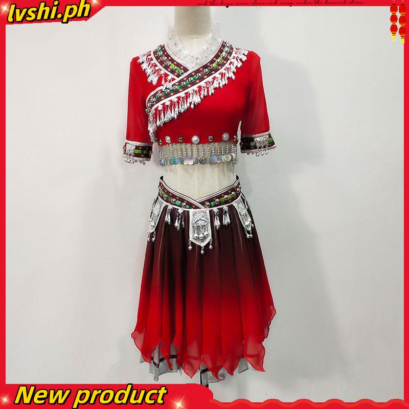 Miao National Dance Costume Miao Family Female Style National Dance