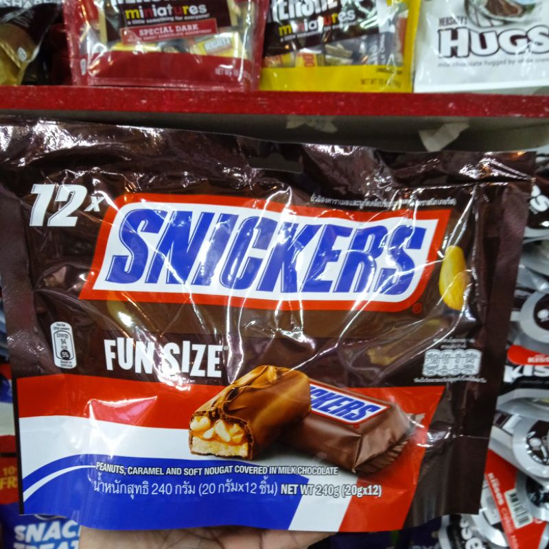 Snickers Fun Size x12 | Shopee Philippines