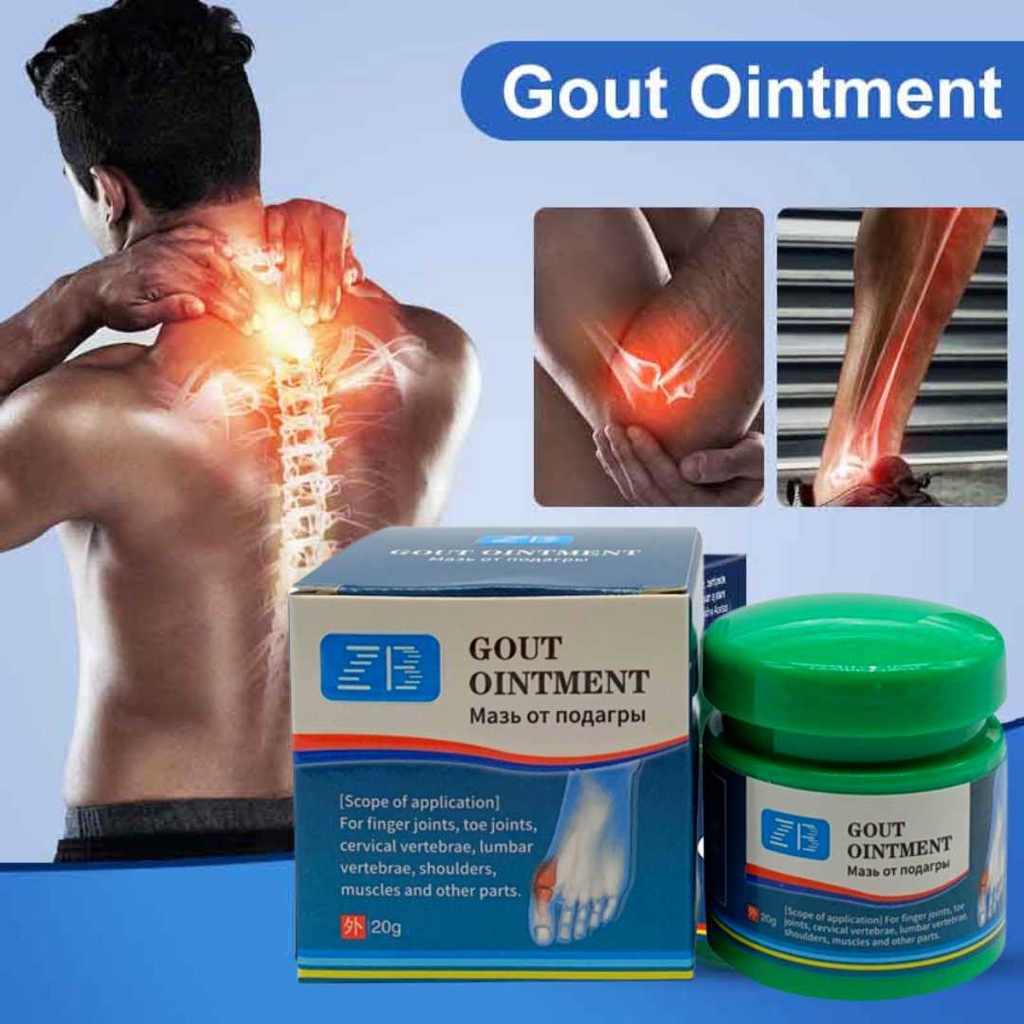 Gout ointment cream good for rayuma, foot, hand, finger and joint knee