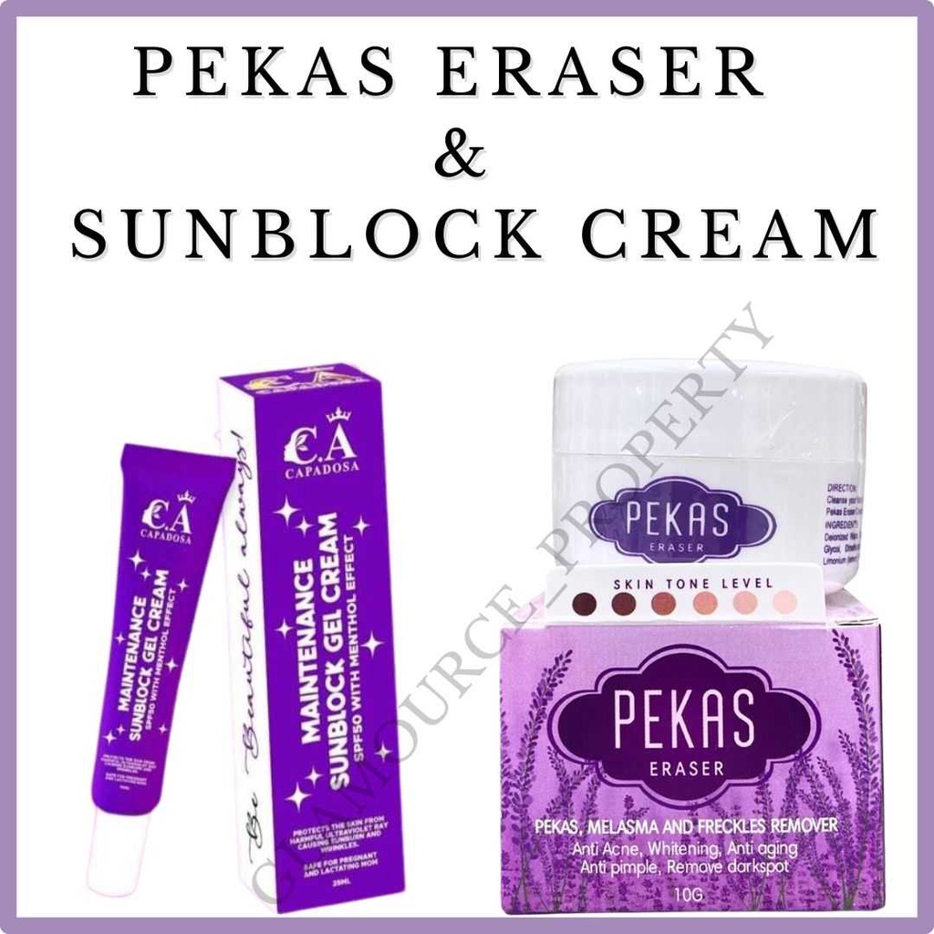 Capadosa Pekas Eraser Cream Melasma, Pekas & Freckles Remover