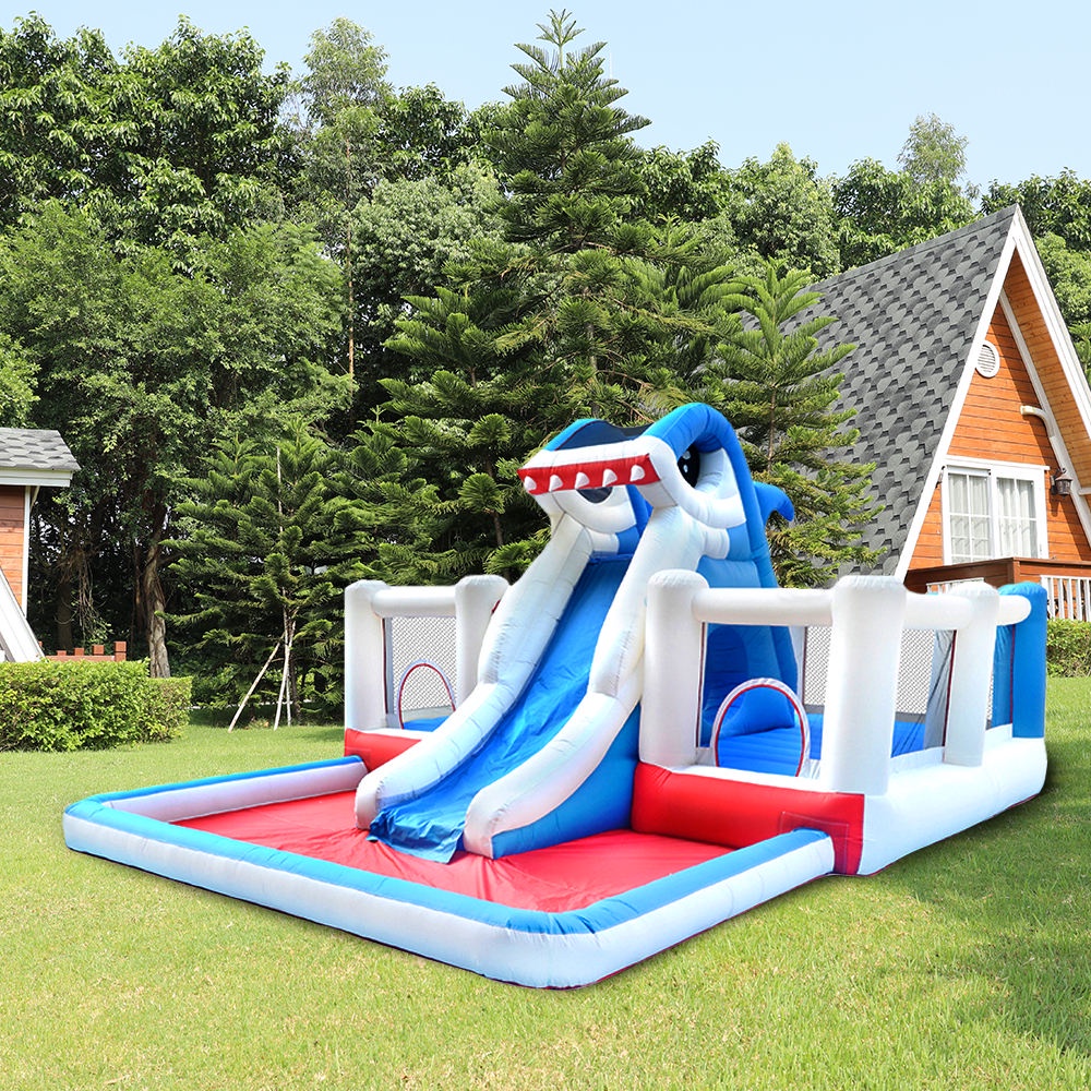 Inflatable Castle Bouncy Slide Inflatable Jumping Children's Outdoor ...