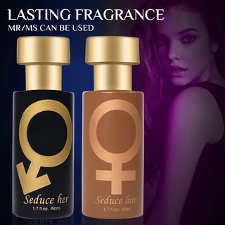 50ml / 4ml Golden Lure Pheromone Perfume for Women to Attract Men Her A