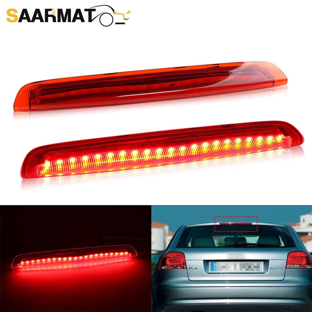 1×Car Rear Stop Tail Lamp Third Brake Light 8P4945097C for Audi A3 ...