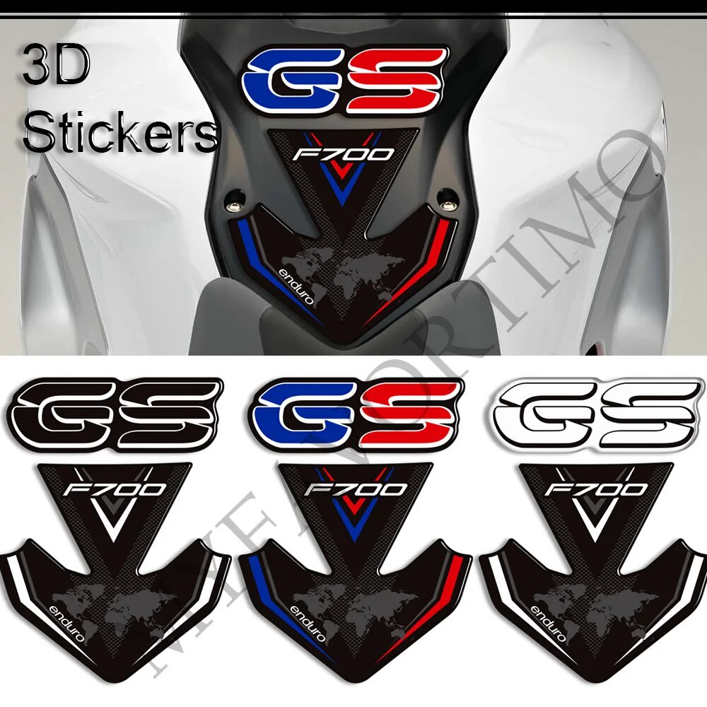 Motorcycle Stickers Decals Tank Pad Side Grips Gas Fuel Oil Kit Knee ...