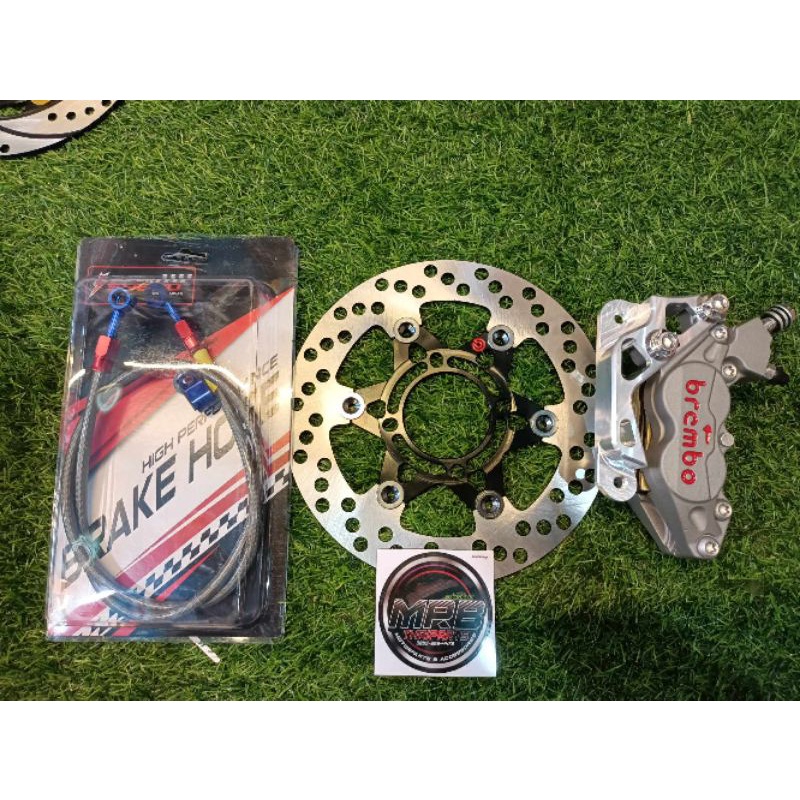 Thailand caliper 4pot with disc & hose for click 125 | Shopee Philippines