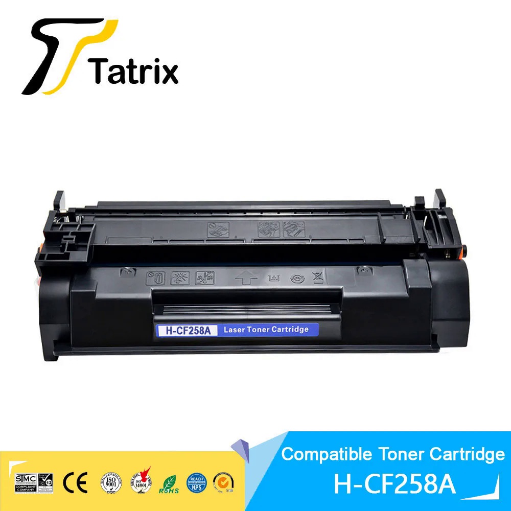 CF 258A CF258A 58A Premium Compatible Laser Black Toner Cartridge for ...