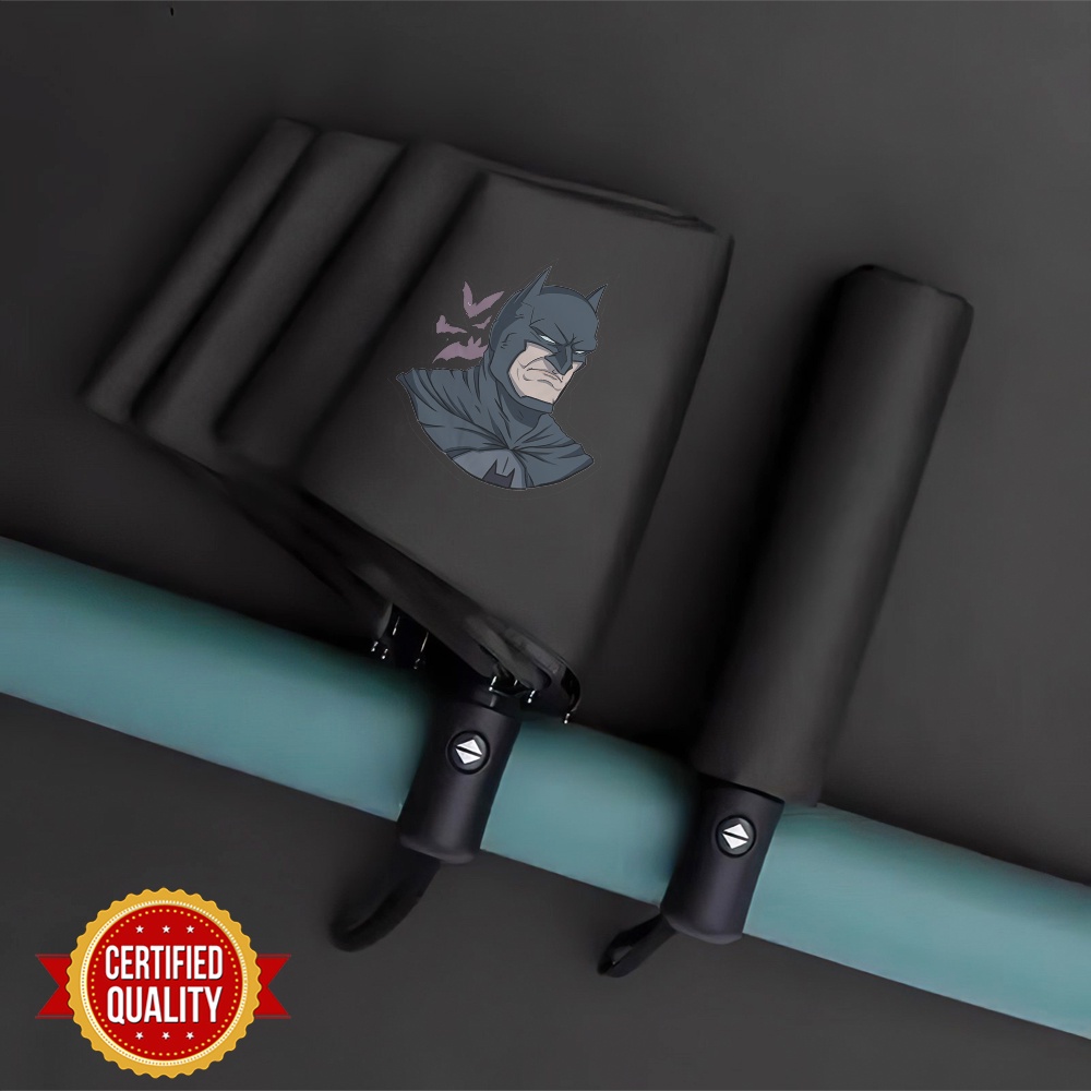Umbrella Foldable Automatic with Batman - Design | Shopee Philippines