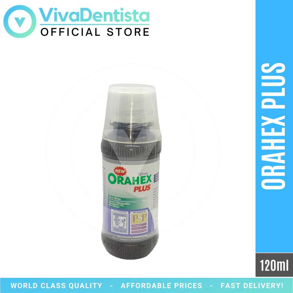 Orahex Plus Oral Rinse Mouthwash (120ml) Shopee Philippines