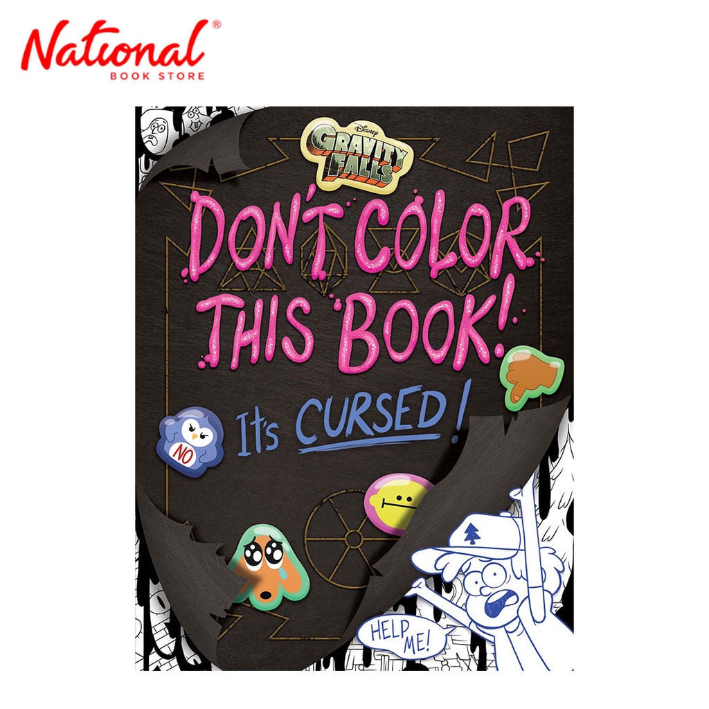 Gravity Falls Don't Color This Book It's Cursed By Emmy Cicierega