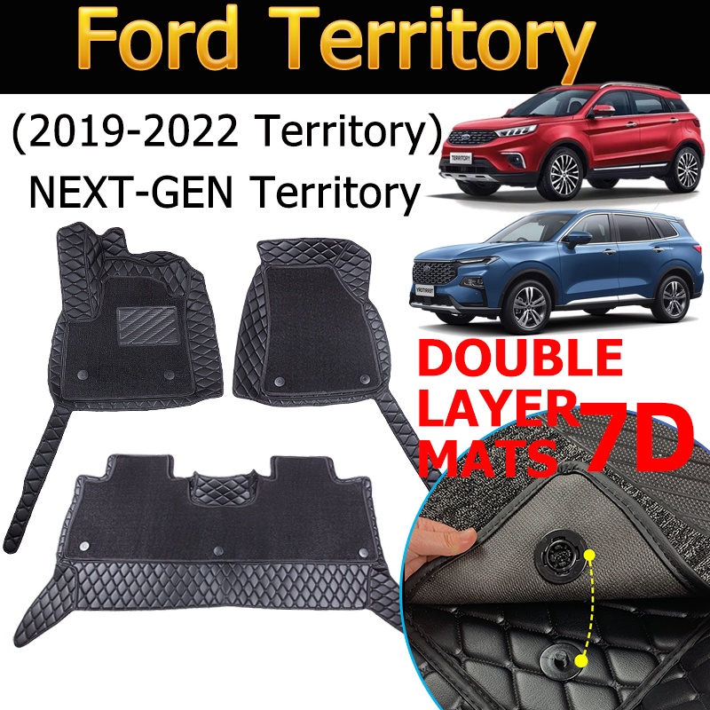 FORD TERRITORY 2024 Next Gen Deep Dish Matting Floor Mats Accessories