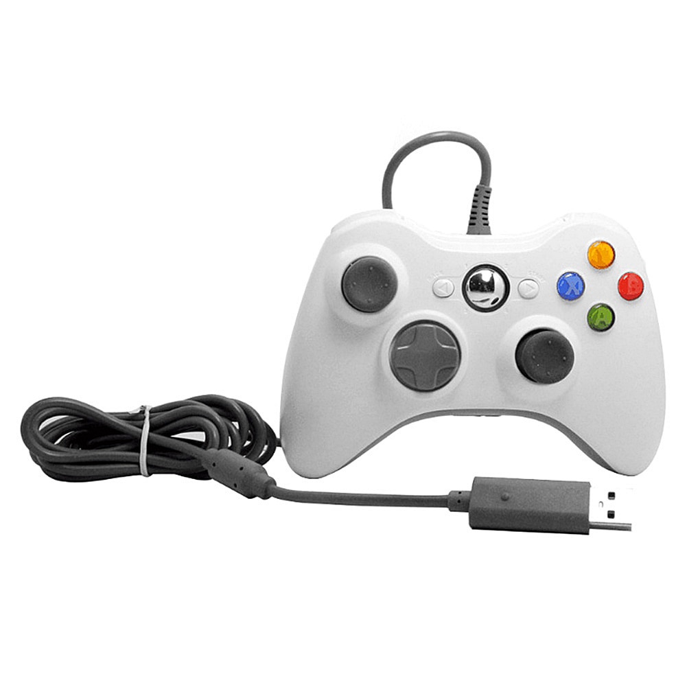 ๑2023 USB Wired Gamepad for Xbox 360 7.2FT USB Cable Console Controller ...