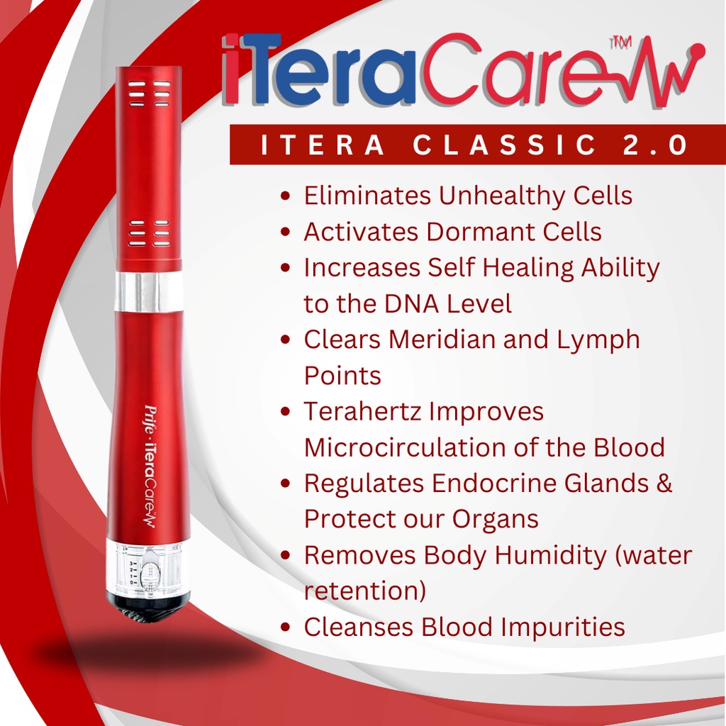 ITERA CARE Theraphy Device Blower No Radiation iTeraCare terahertz