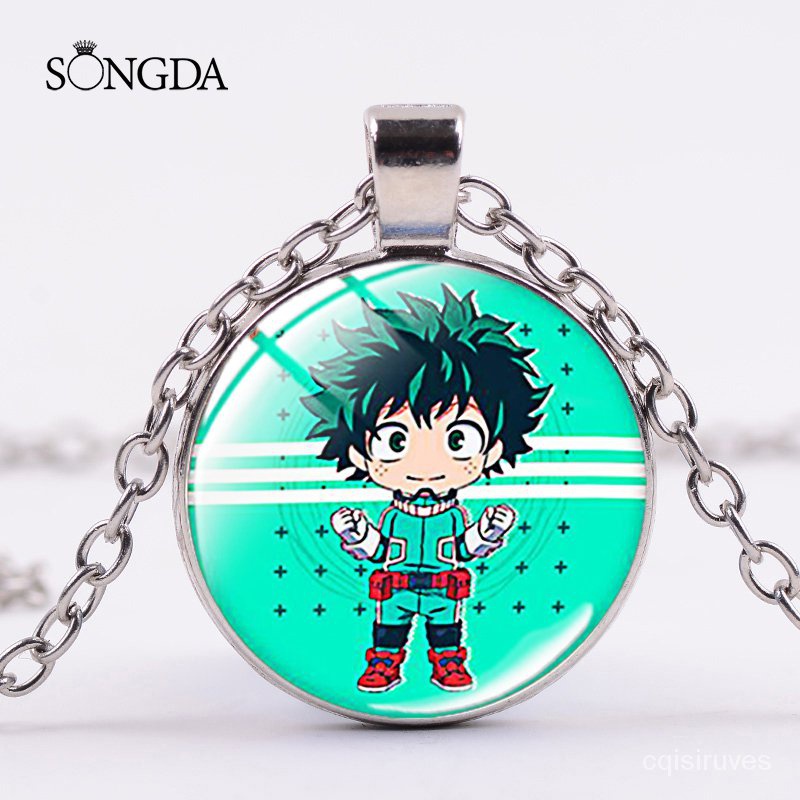 Anime My Hero Academia Necklace All Might Midoriya Lzuku Bakugo Katsuki ...