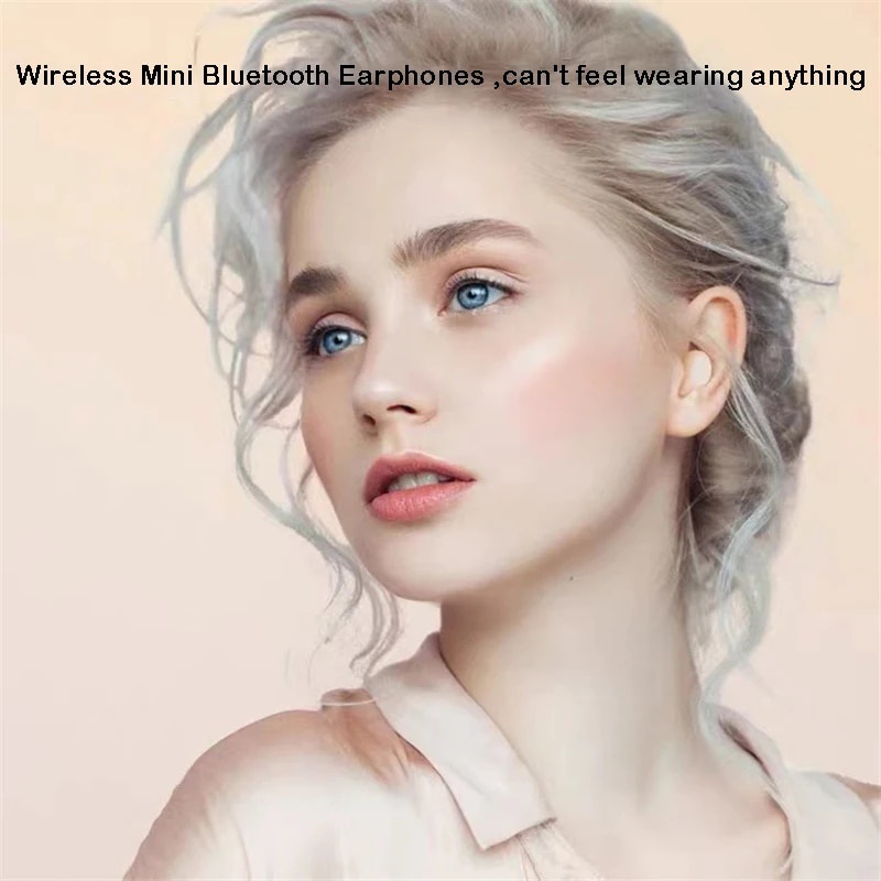 Mini Invisible Bluetooth Earphone TWS In Ear Wireless Earbuds ...