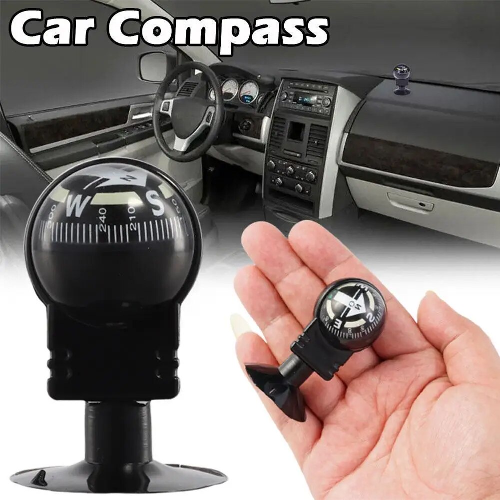 360 Degree Rotation Waterproof Vehicle Navigation Ball Shaped Compass ...