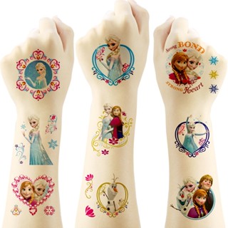 ⓞNew Disney Frozen Anna Elsa Princess Tattoo Stickers Toy Children ...