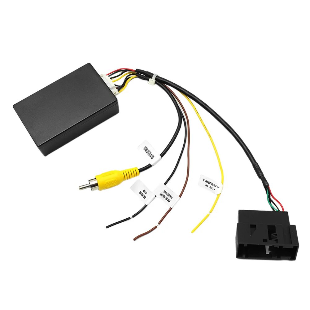 ⋌12V Backup Camera Converter RGB To AV Reverse Camera Interface ...