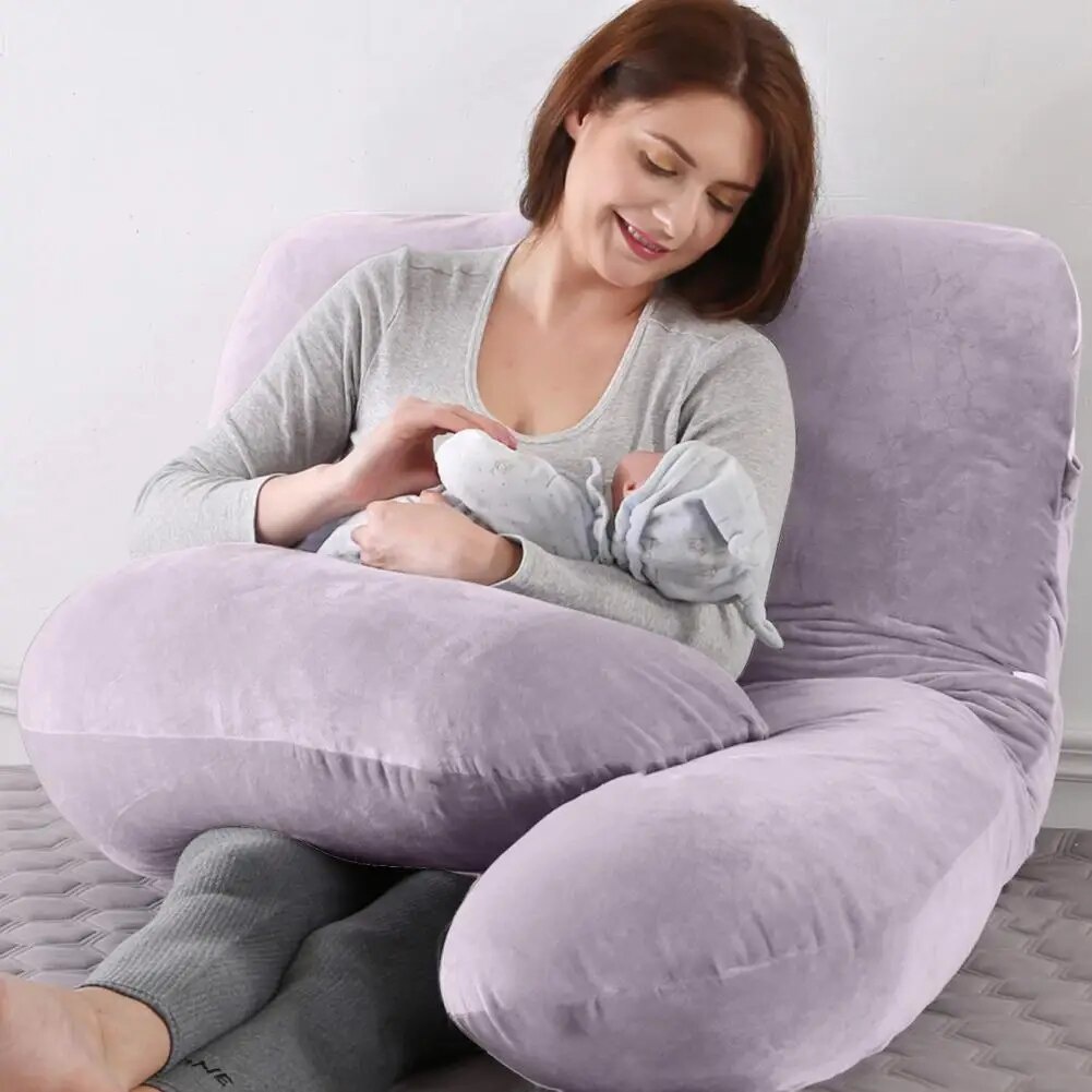 10c Backrest Pillow Useful Ergonomic Pregnancy Pillow Lumbar Side