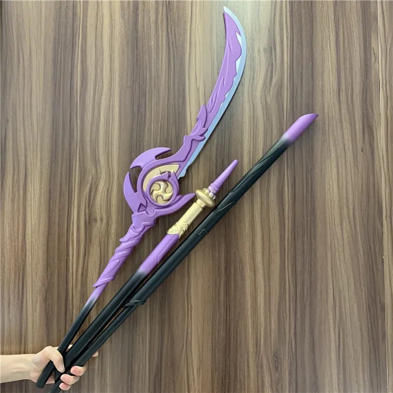 83Q Genshin Impact Sword Engulfing Lightning Sword Raiden Shogun Sword ...