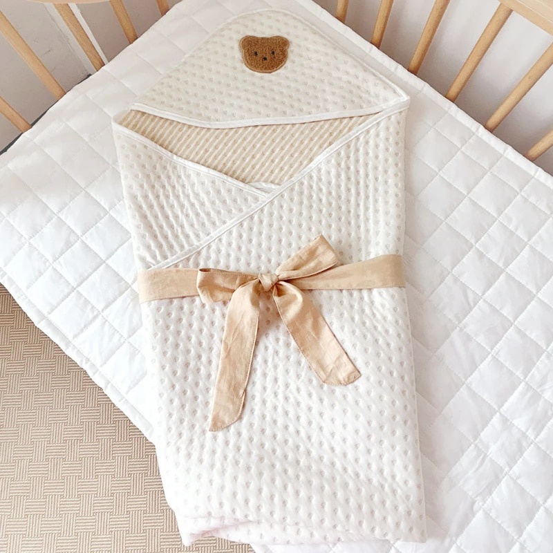 ~Baby Blanket Newborn Swaddle Muslin Soft Baby Cotton Quilt Summer Baby ...