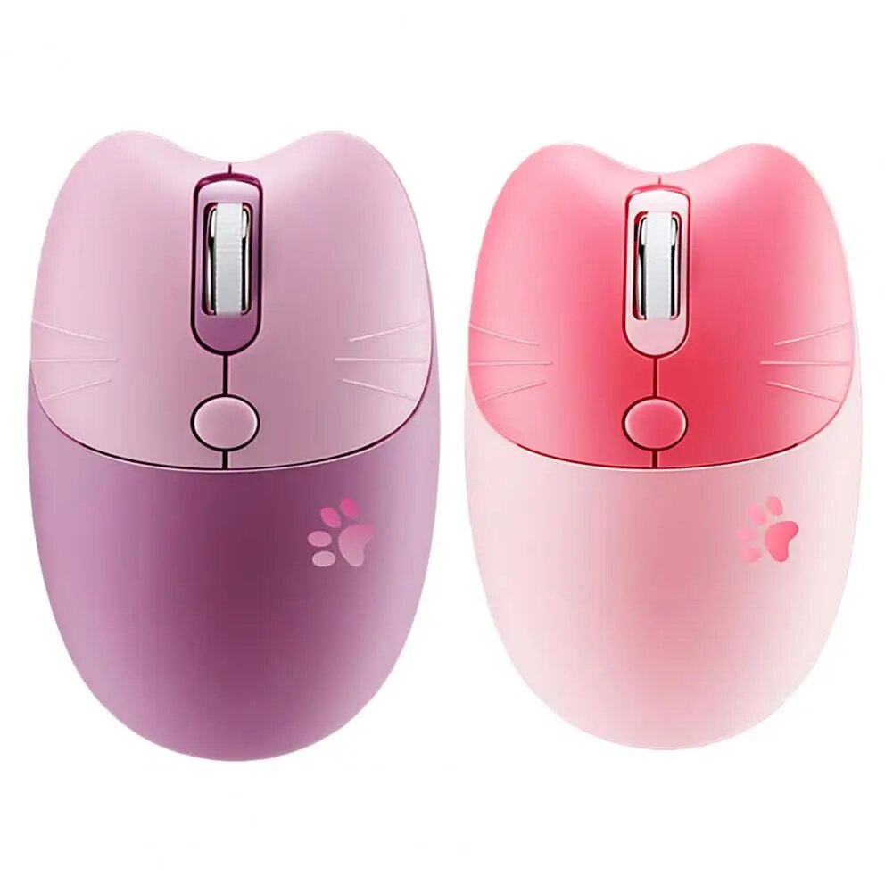 M3 Wireless Mouse Mute Ergonomic Anti-slip Quick Response 5 Buttons 2 ...