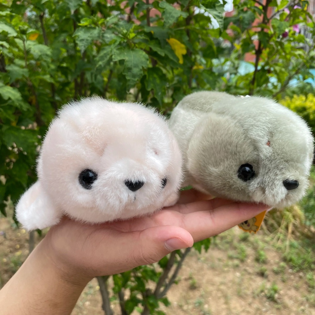 ☢simulation Kawaii Seals Plush Toy Soft Sea Dog Animal Plush Doll Cute