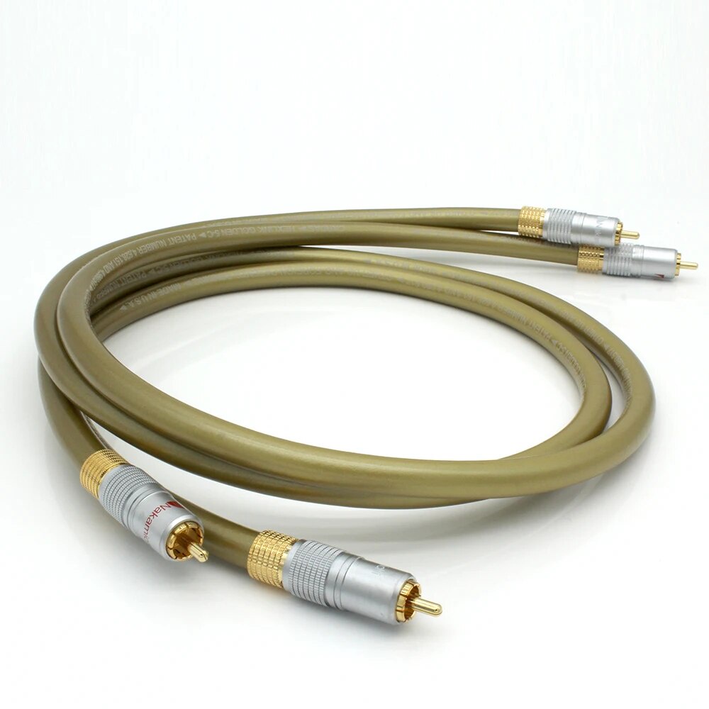 Hifi audio cables audio cable Amplifier CD DVD player Speaker Nakamichi ...