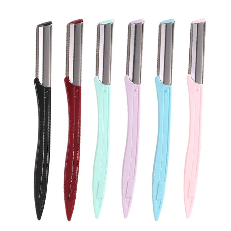 ☚Taoye teemo Eyebrow trimmer Facial Face Razor Eyebrow Trimmers Blades Shaver Knife Blade Eye Br