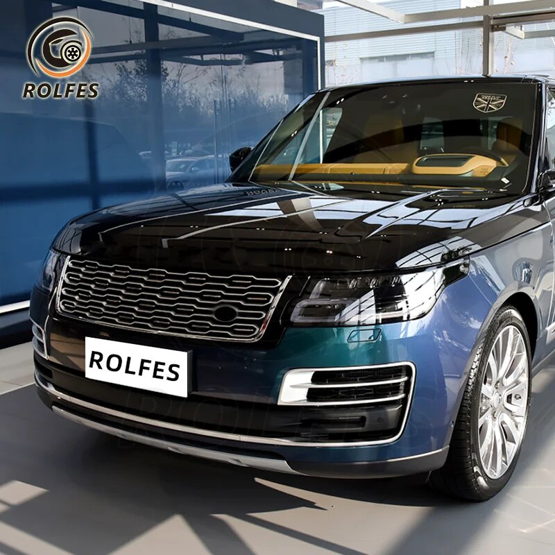 ROLFES Front Bumper Grille Centre Panel Styling Upper Grill For Land ...