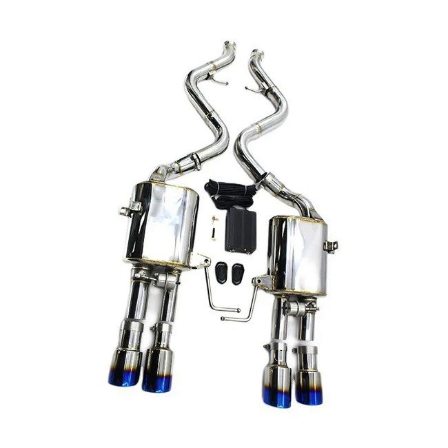 Exhaust Sound System Stainless Steel Dual Exhaust Tips for BMW M3 E90