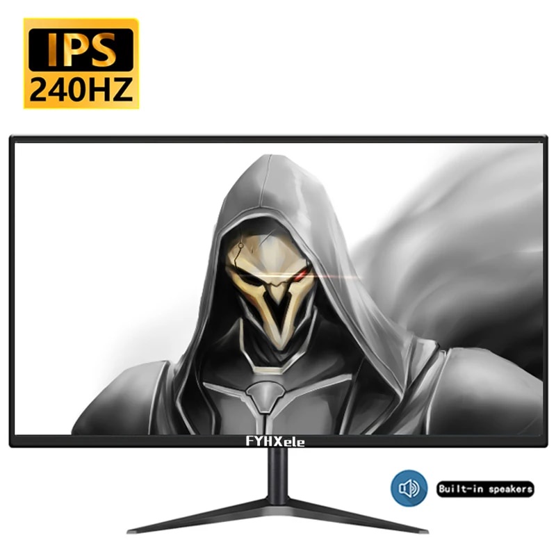 MUCAI 27 Inch Monitor 2K 240Hz IPS PC WLED Display QHD HDR400 Desktop  Gaming Gamer Computer Screen Flat Panel HDMI-compatible/DP