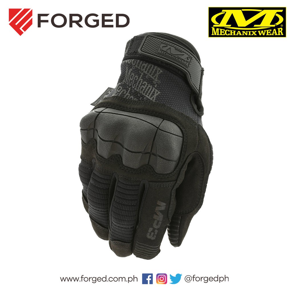 Mechanix Wear M-Pact Covert Gen.3 Tactical Gloves Water Resistant Black