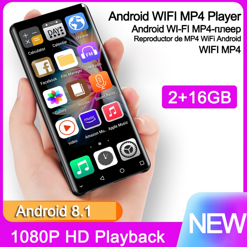 ☝MP3 Player Bluetooth WIFI Speaker Portable radios AM FM walkman