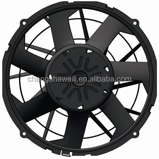 High Performance 12" Condenser Fans Push Pull Axial Fan Bus Truck Air